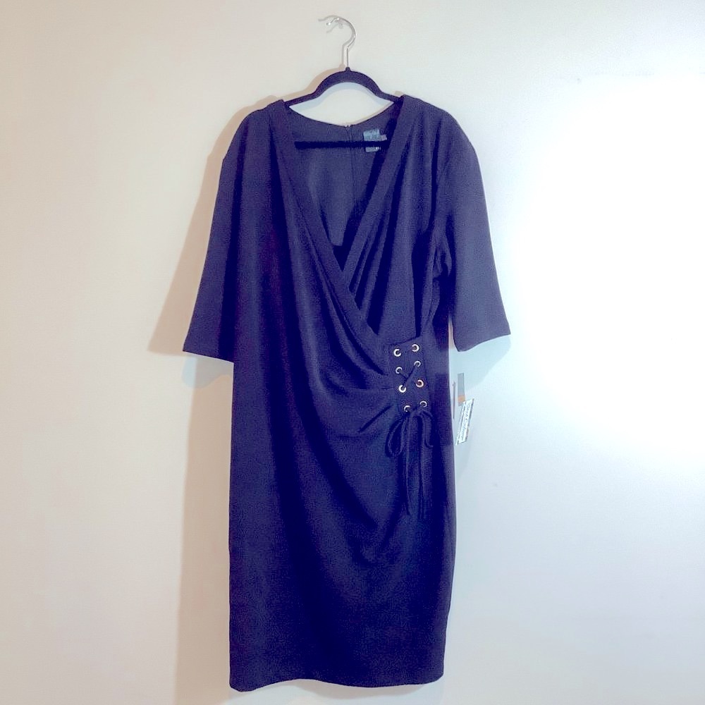 Gabby Style Black Dress Size 24W NWT